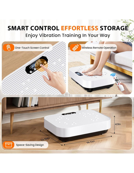 Máquina de Vibración SEDOZIK ZK05, 400 Lbs, Drenaje Linfático