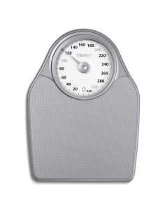 Balanza de Baño Analógica Thinner Conair 150 kg Plata
