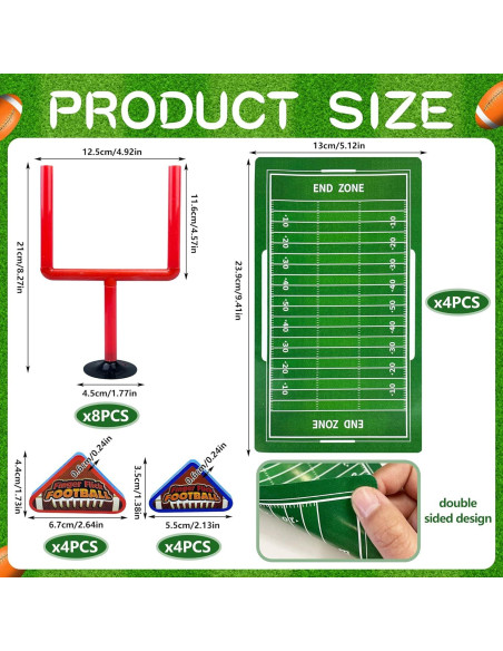Juego de Fútbol de Mesa XIPEGPA 20 Piezas con Balones de Espuma