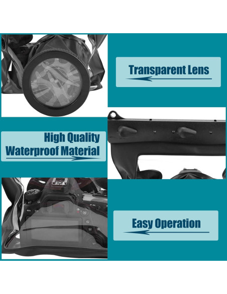 Funda Impermeable Universal para Cámara DSLR Yoidesu GQ-518M