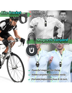 Cámara Corporal KSADBOSSBO 1080P HD con Grabación 128GB 2