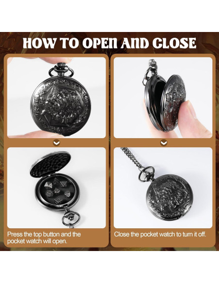 Set de Dados de Metal Banloga 7PCS para D&D con Estuche