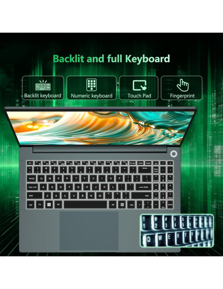 Laptop AVENKA 15.6" R5 7520H 16GB RAM 512GB SSD Win11 Pro