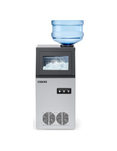 Máquina de Hielo Comercial ROVSUN 110LBS/24H 24lbs 10.9kg