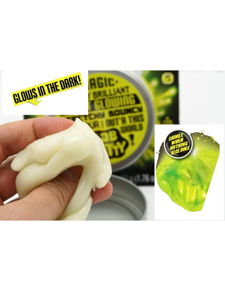 Putty Sensorial Brilla en la Oscuridad JA-RU 94.8g