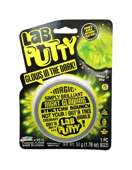 Putty Sensorial Brilla en la Oscuridad JA-RU 94.8g