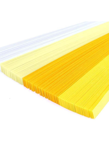 Kit de 540 Tiras de Papel Doble Cara Veloshine para Origami