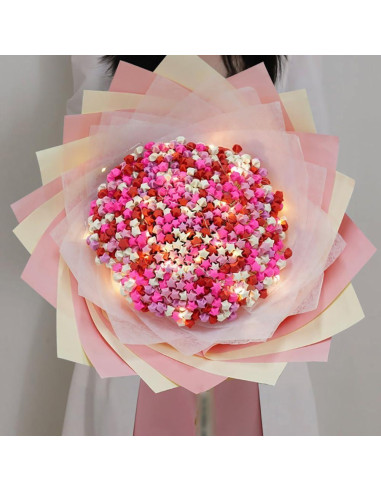 Kit de 540 Tiras de Papel Doble Cara Veloshine para Origami