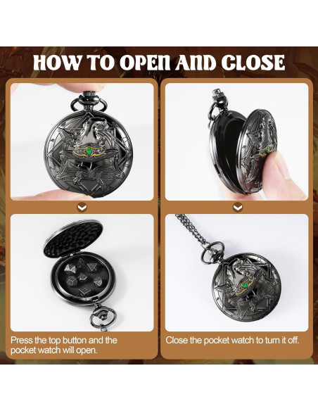 Juego de Dados D&D Banloga 7PCS Metal con Estuche