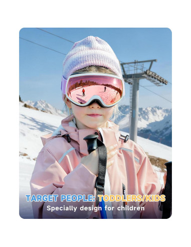 Gafas de Esquí Findway para Niños - Antivaho UV400