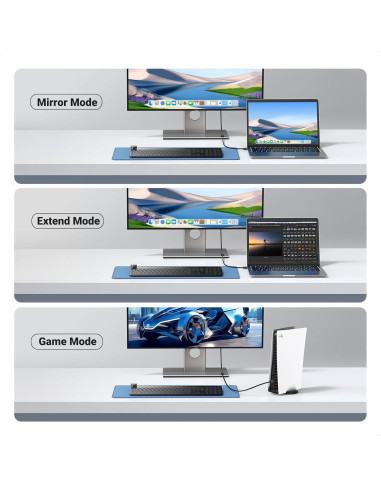 Cable de Extensión HDMI UGREEN 4K Macho a Hembra 0.46m