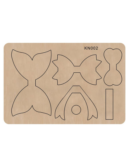 Troquel de Lazo Okjew - Compatible con Sizzi Big Shot - Madera