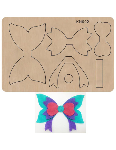 Troquel de Lazo Okjew - Compatible con Sizzi Big Shot - Madera