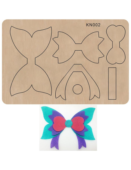 Troquel de Lazo Okjew - Compatible con Sizzi Big Shot - Madera