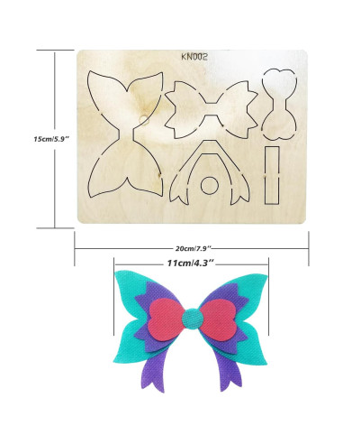 Troquel de Lazo Okjew - Compatible con Sizzi Big Shot - Madera