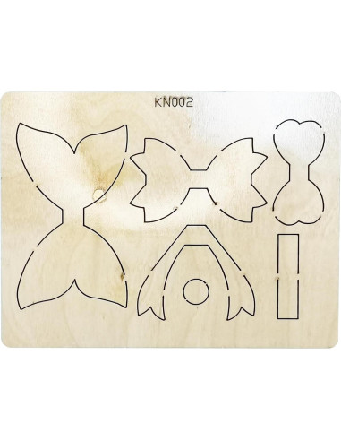 Troquel de Lazo Okjew - Compatible con Sizzi Big Shot - Madera