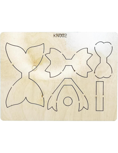 Troquel de Lazo Okjew - Compatible con Sizzi Big Shot - Madera