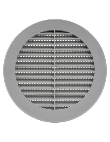 Cubierta de Ventilación Soffit Gris 15.24 cm - Rejilla con Malla