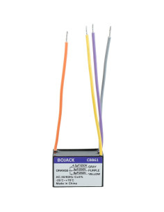 Capacitor de Arranque BOJACK CBB61 4.5uF+5uF+6uF 250V CA 2