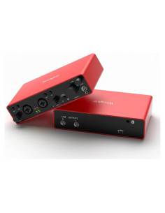 Interfaz de Audio USB Wrugste 24Bit/192kHz con Phantom 48V