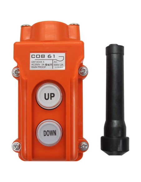 Interruptor de Botón de Elevador mxuteuk COB61 Momentáneo
