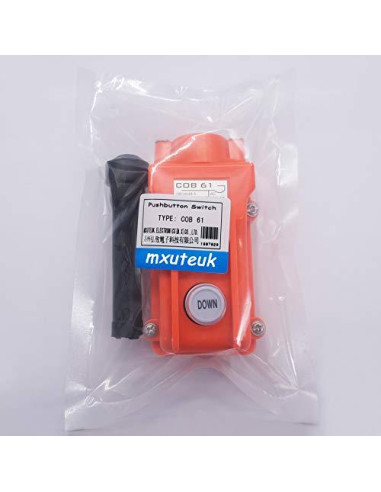 Interruptor de Botón de Elevador mxuteuk COB61 Momentáneo