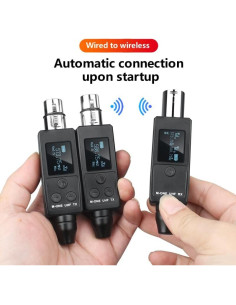 Sistema de micrófono inalámbrico YXG M-ONE con XLR 20 canales 2