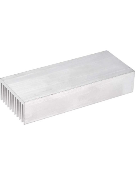 Disipador de Aluminio 100mm x 40mm x 20mm para Transistores - 2PCS