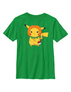 Camiseta Manga Corta Pokemon Sombrero Calabaza Fifth Sun Niños