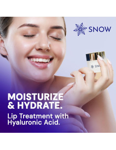 Bálsamo Labial Hidratante SNOW Overnight - Manteca de Karité y Vitamina E - 50g 2