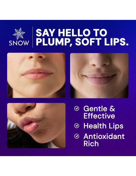 Bálsamo Labial Hidratante SNOW Overnight - Manteca de Karité y Vitamina E - 50g