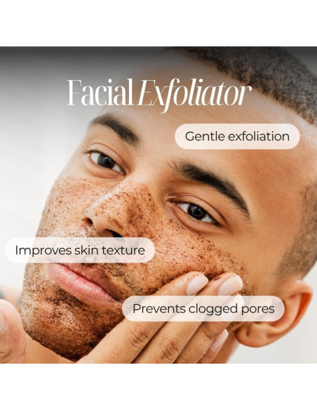 Exfoliante Facial Calmante Siyah Organics 113g Baobab Pepino