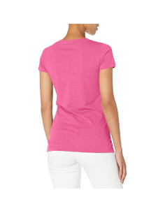 Camiseta Casual de Manga Corta para Mujeres Clementine Frambuesa 2