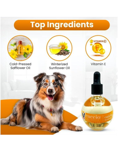 Aceite Revitalizante para Uñas y Cutículas de Perro Warren London - Hidratante y Fortalecedor con Vitamina E