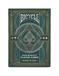 Baraja de Jugar Bícicletta Bizantina con Folio Dorado y Plateado 2