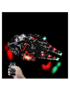 Kit de Luz LED Kyglaring para Lego 75389 Dark Falcon
