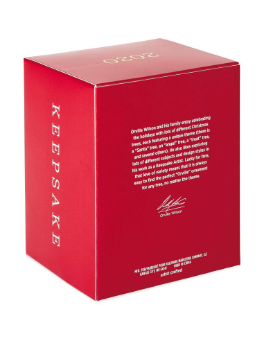 Adorno Navideño Hallmark Keepsake Demogorgon 2020 9.1x11.4cm