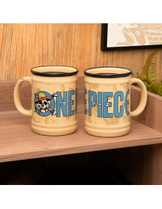 Taza de Cerámica One Piece Paladone 350ml Diseño Relieve 2