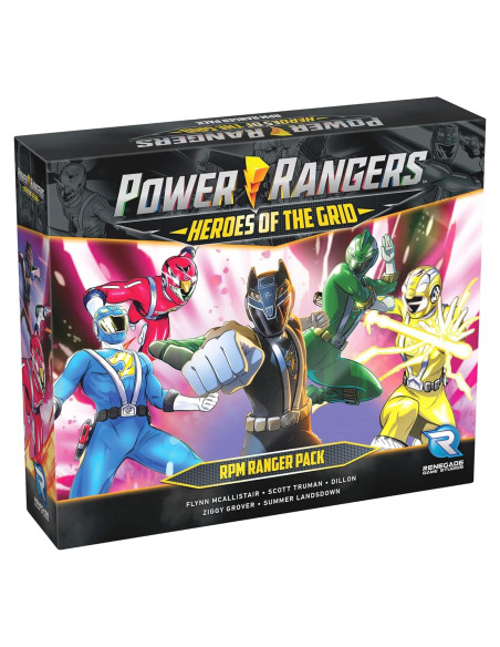 Expansión Power Rangers RPM - Renegade Game Studios - 2 a 5 Jugadores