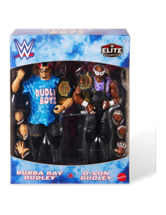 Figuras de Lucha WWE Dudley Boyz 2-Pack Mattel 15.24 cm