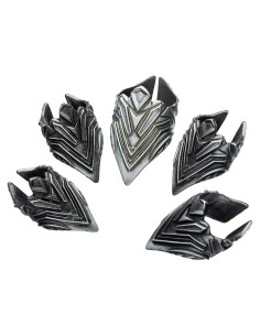 Consejos de Garras de Metal Marvel Black Panther - 5 Piezas