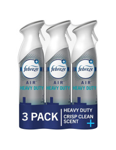Febreze Ambientador Spray 3 Pack 248ml Aroma Limpio y Fresco