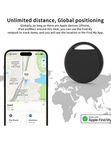 Etiquetas Inteligentes Bluetooth MOR GOLF Air Tracker - Paquete de 4