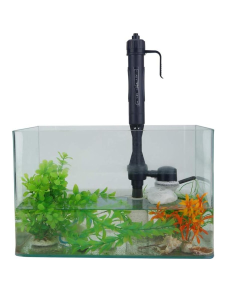 Kit de Limpieza de Acuario Keenso con Sifón y Termómetro