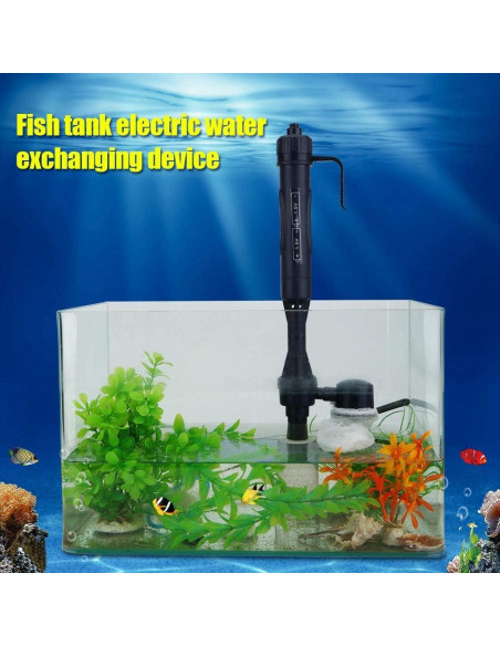 Kit de Limpieza de Acuario Keenso con Sifón y Termómetro