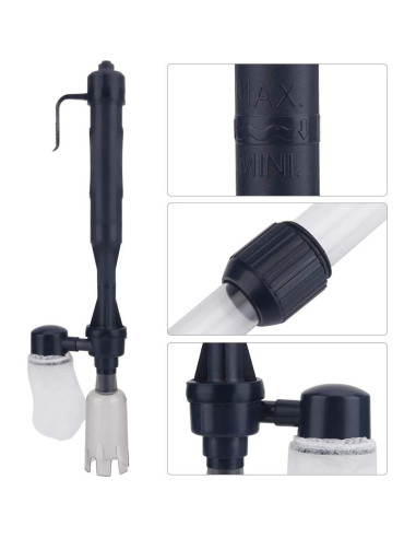 Kit de Limpieza de Acuario Keenso con Sifón y Termómetro