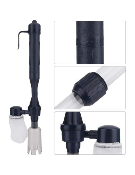 Kit de Limpieza de Acuario Keenso con Sifón y Termómetro