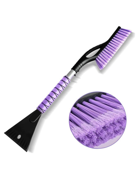 Cepillo de Nieve 2 en 1 DDSNTY 68.58 cm con Raspador de Hielo