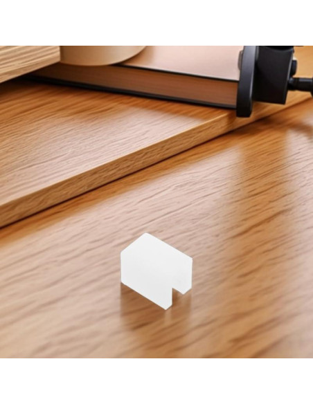 Protectores de Esquinas de Silicona Hemoton 8 Pcs Transparente