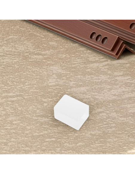 Protectores de Esquinas de Silicona Hemoton 8 Pcs Transparente